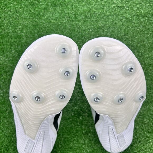 Nike Zoom Rival Sprint Track Shoes Men's 10 White Black Cleat Spikes‎ DC8753-100 - Picture 16 of 17